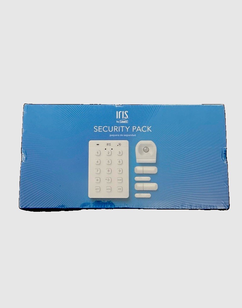 Iris Home Home Security Pack By Lowe’s. Motion Sensor, Keypad & Battery Operated