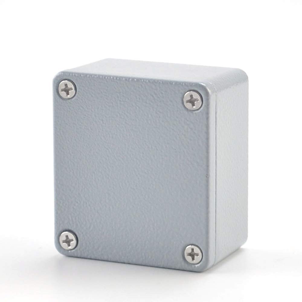Aluminum Alloy Metal Mini Dustproof Waterproof IP66 Small Junction Box Grey