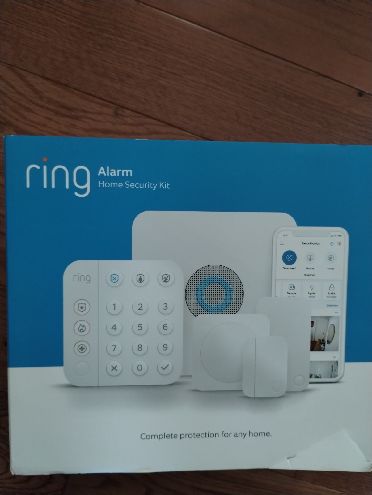 Ring Alarm 8-Piece Security Kit 2nd Gen Home Security System With Alexa – NEW