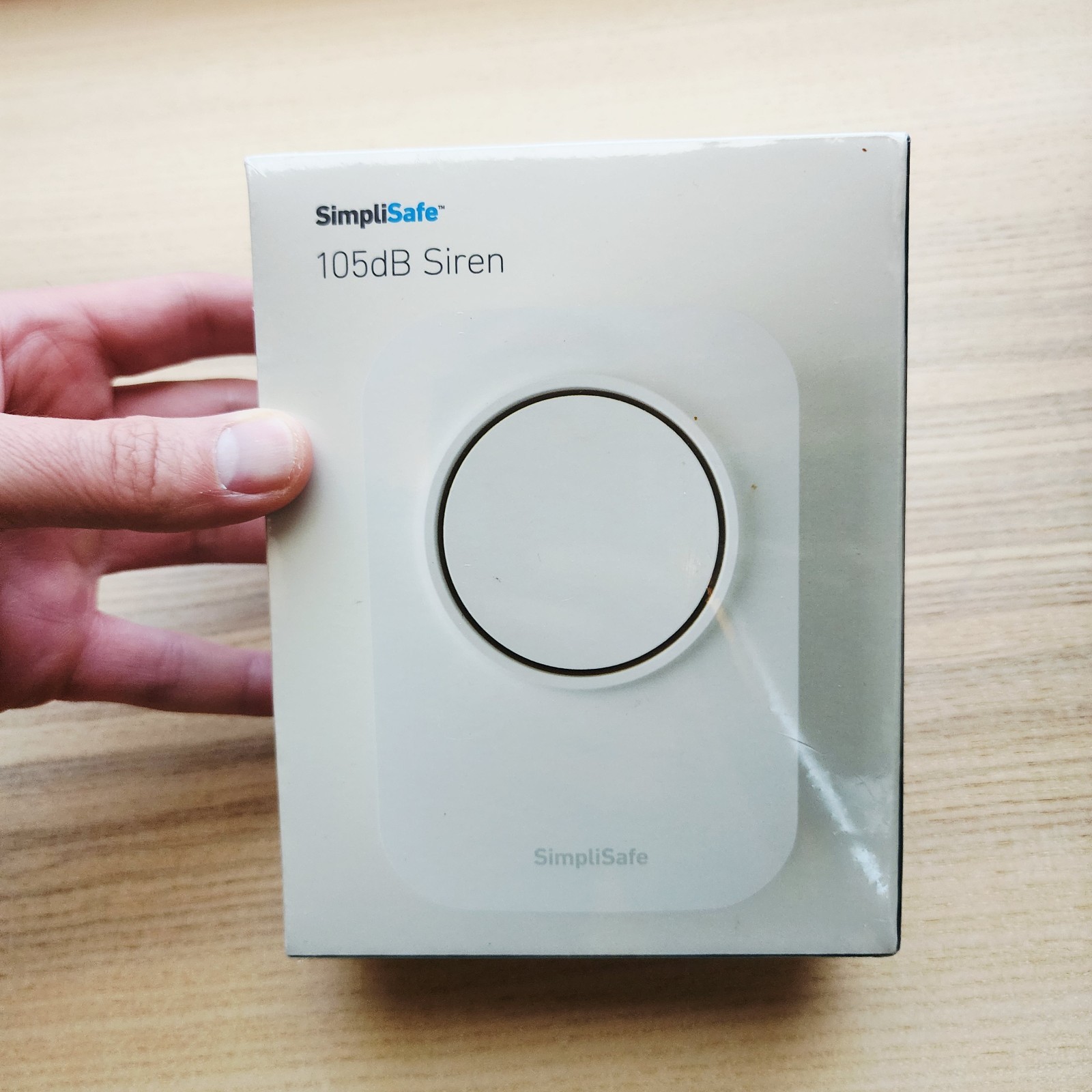 SimpliSafe 105dB Auxiliary Siren Compatible w/ Gen 3 Home Security System *NEW*