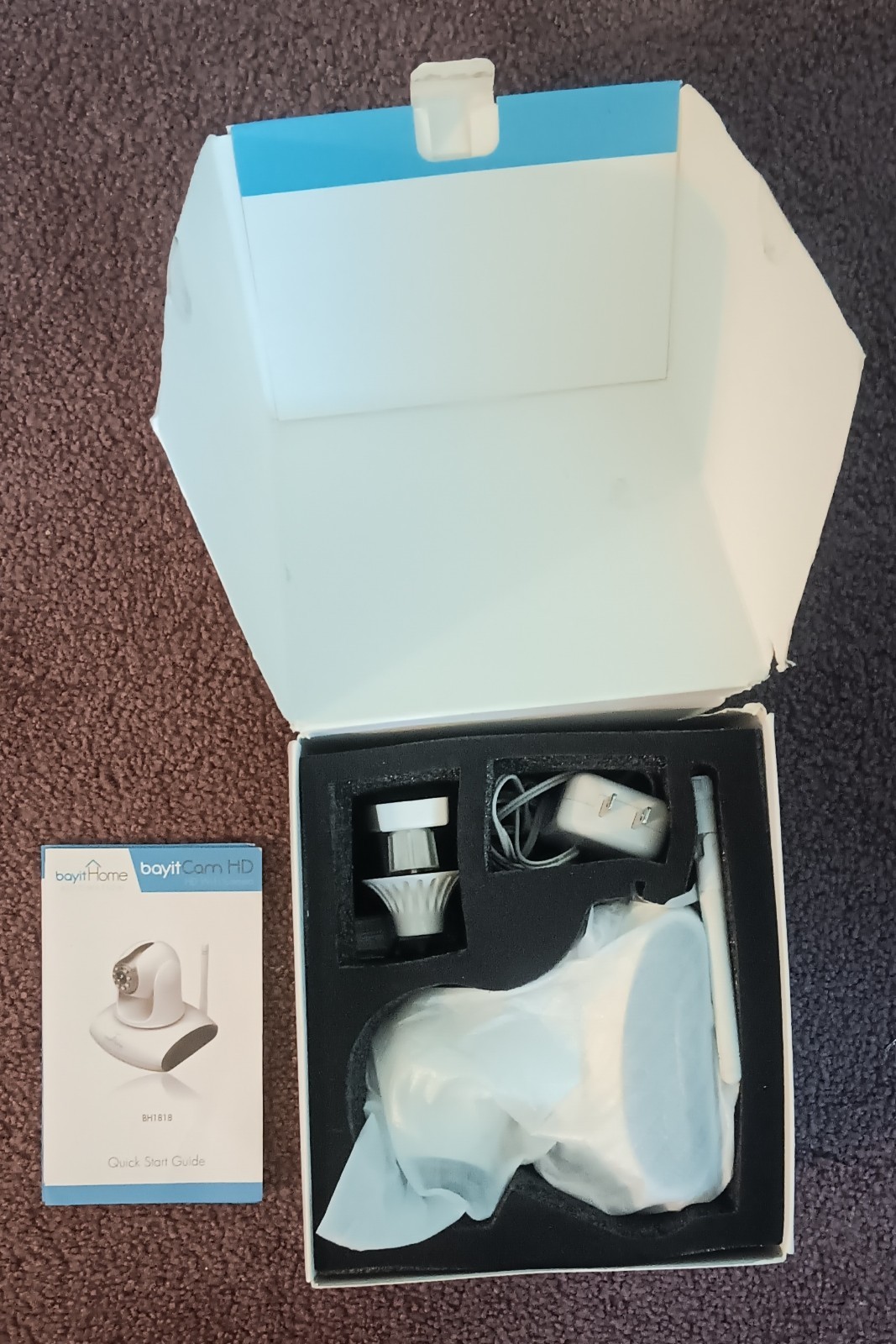 Bayit Home Automation BH1818v2 WiFi Internet Surveillance Camera w/ Night Vision