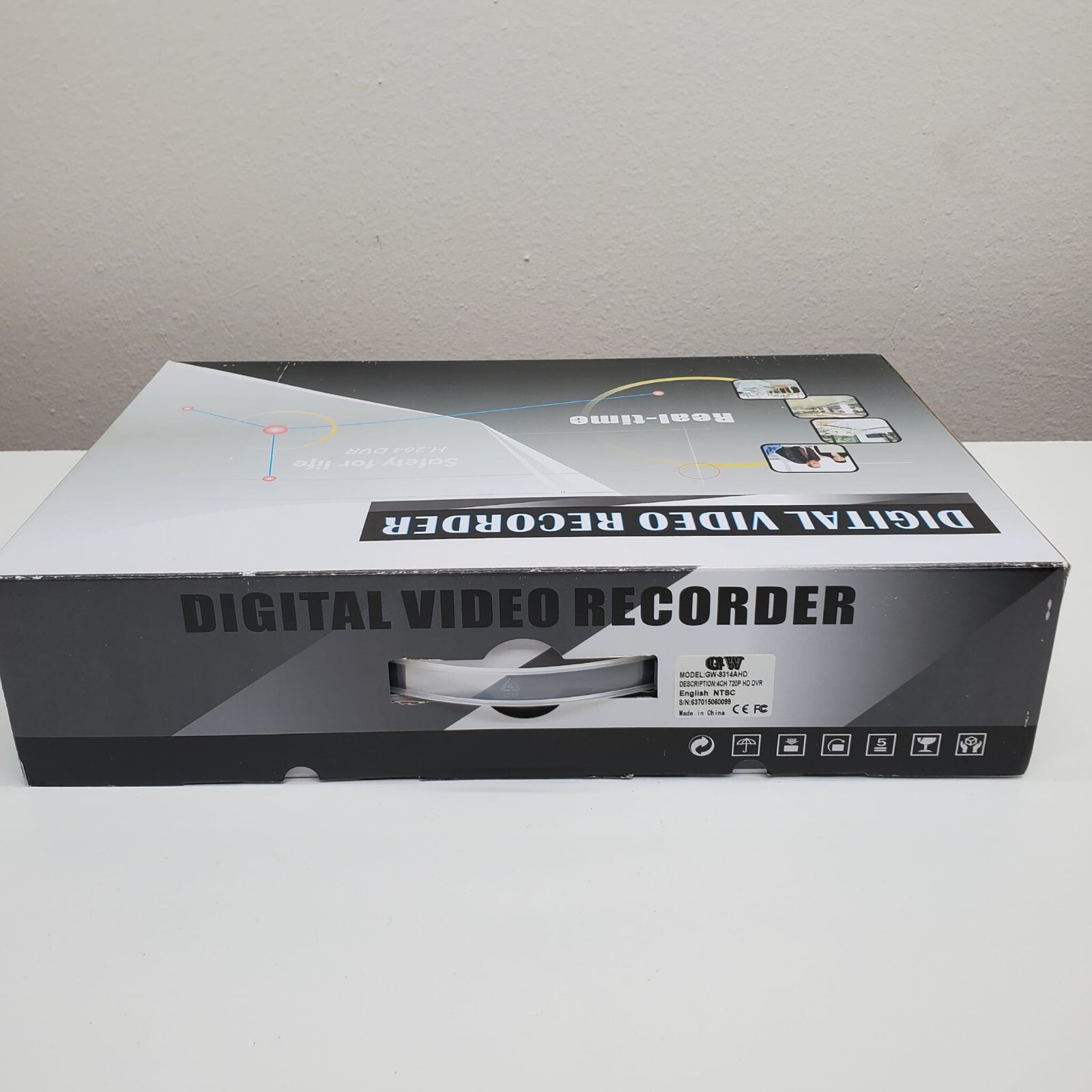 GW Security H.264 DVR- Digital Video Recorder/720P 4 CH-[GW-9314AHD]