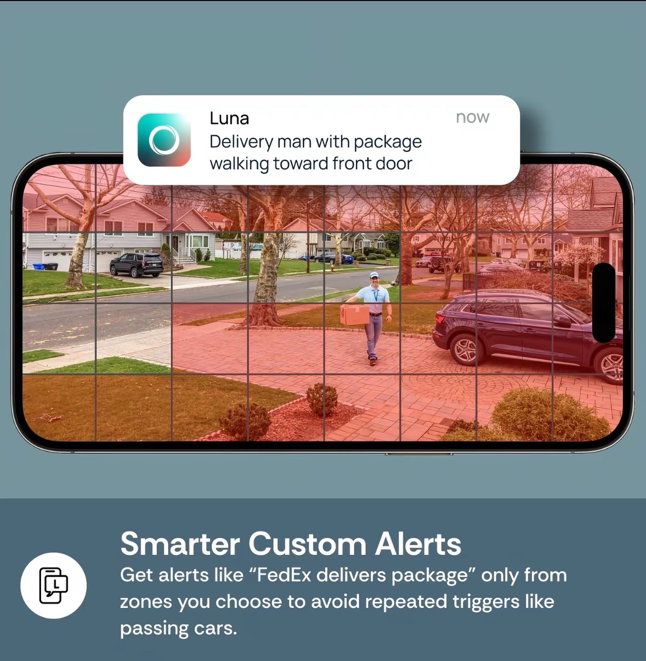 Luna Light Cam V3 Wi-Fi Bulb Camera Spotlight Color Night Vision IP65 White