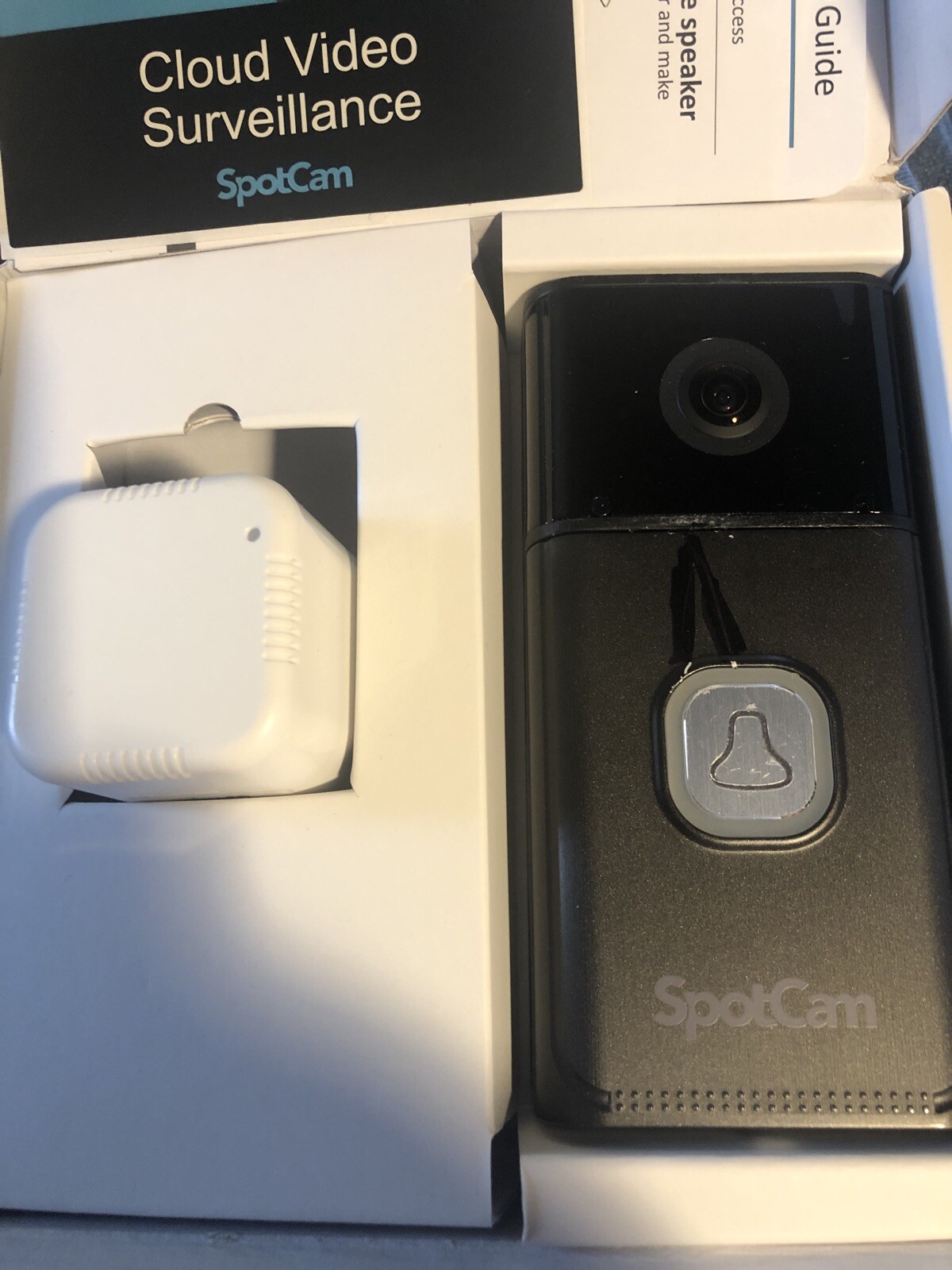 SpotCam Video Doorbell Pro, Wi-Fi , Wire-Free, 1080P, 180 Degree Viewing Angle