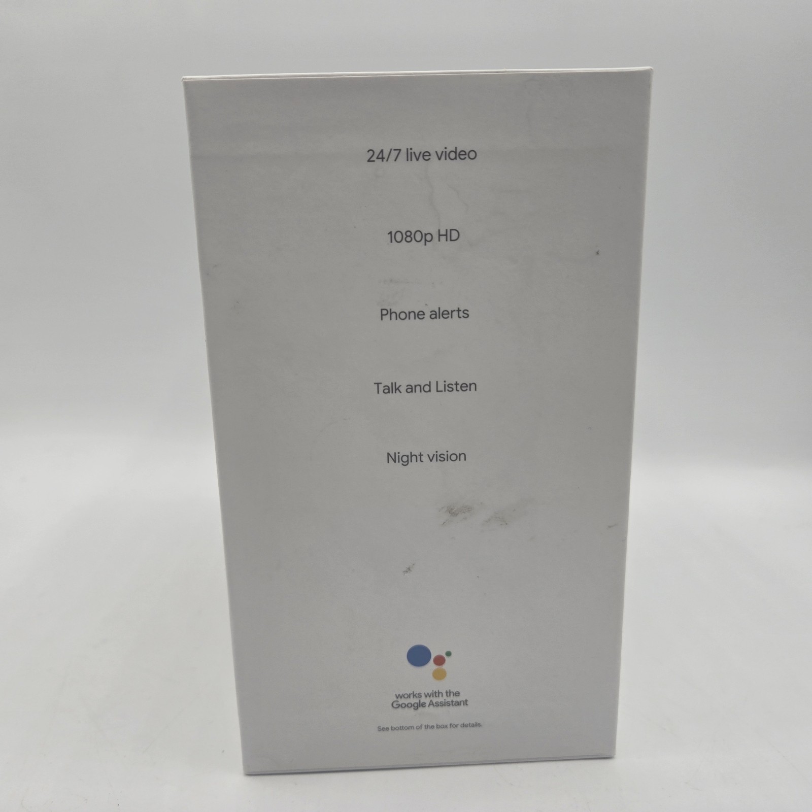New Open Box Google Nest A0005 NC1102ES Cam Indoor Security Camera 1st Gen – NIB