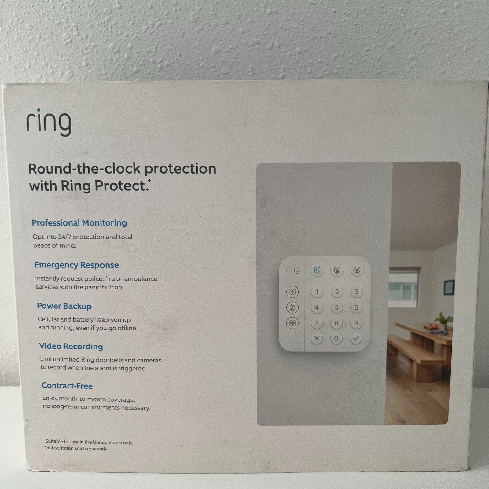 Ring Alarm Wireless Security System, 8 Piece Kit (2nd Gen)