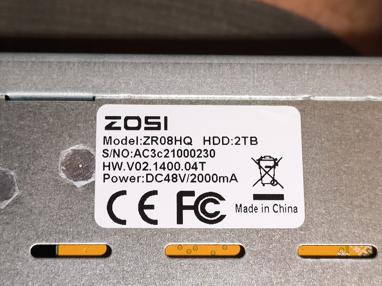 ZOSI 4K 8MP 16CH PoE NVR Smart Playback Network Remote IP 2TB Recording