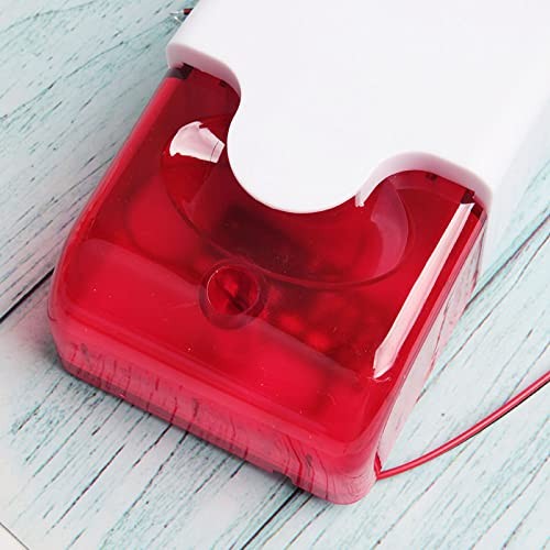 12V Mini Wired Sound Alarm Strobe Light Siren for Home Security System
