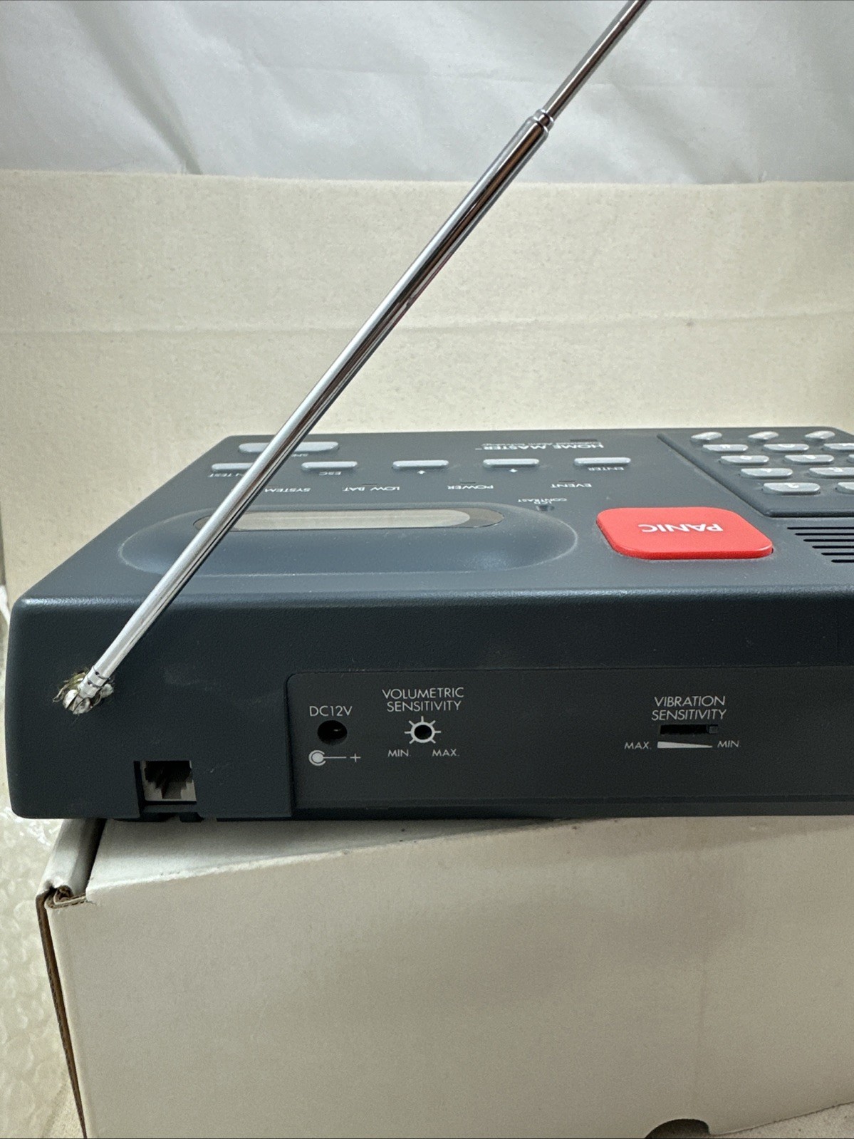 Quorum Home Master HM-100 Security System with remote , cassette , AC adapter