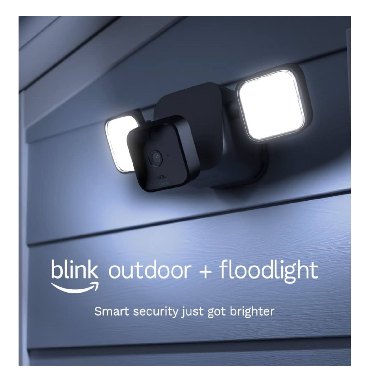 ?Blink Wired Floodlight Camera HD Security Motion White 2600 Lumens