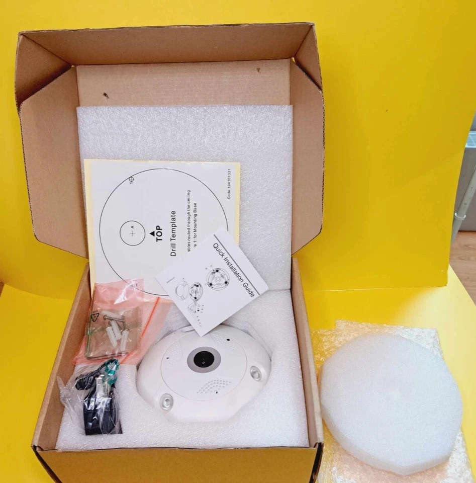 ? SMART VISION DIRECT SVDIP7562F IP CAMERA WIDE DYNAMIC RANGE CLEAR IMAGE WHITE