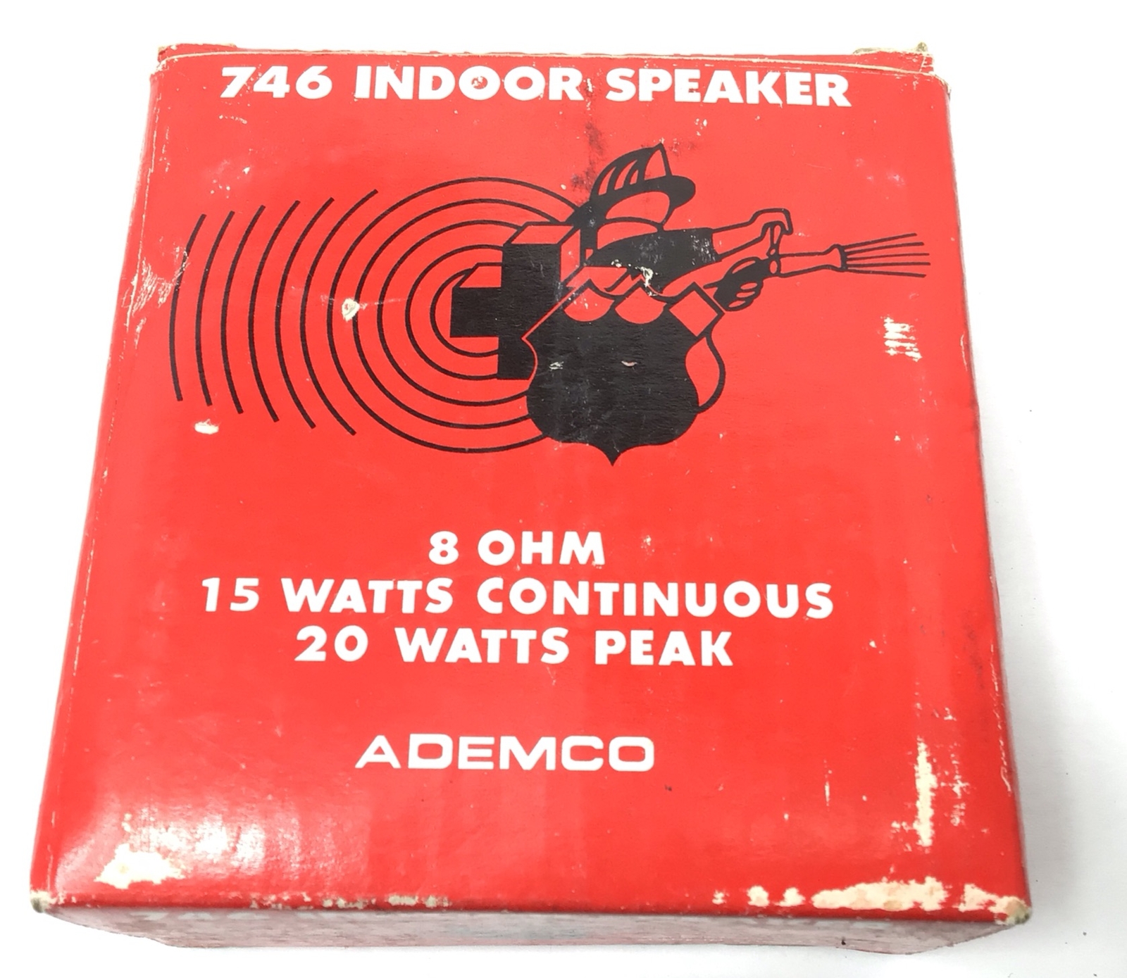 Ademco 746 Indoor Speaker 8 ohm 15 Watts Continuous 20 Watts Peak
