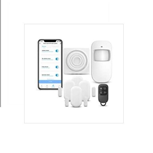 Awow WiFi Alarm System Kits Smart Security System 2.4GHz work Google & Alexa