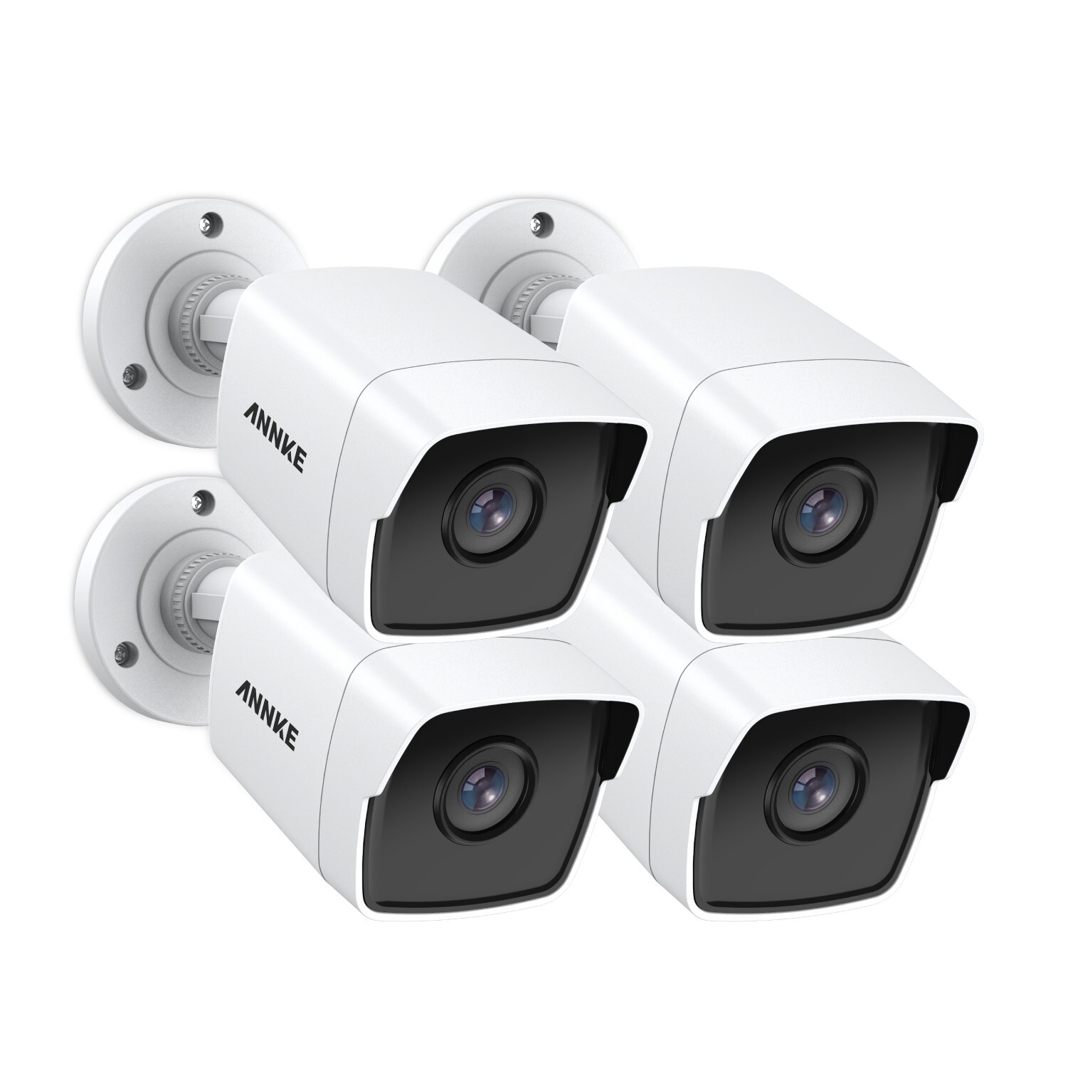 ANNKE 4x 5MP Video CCTV Security Camera IP67 Outdoor for TVI Surveillance System