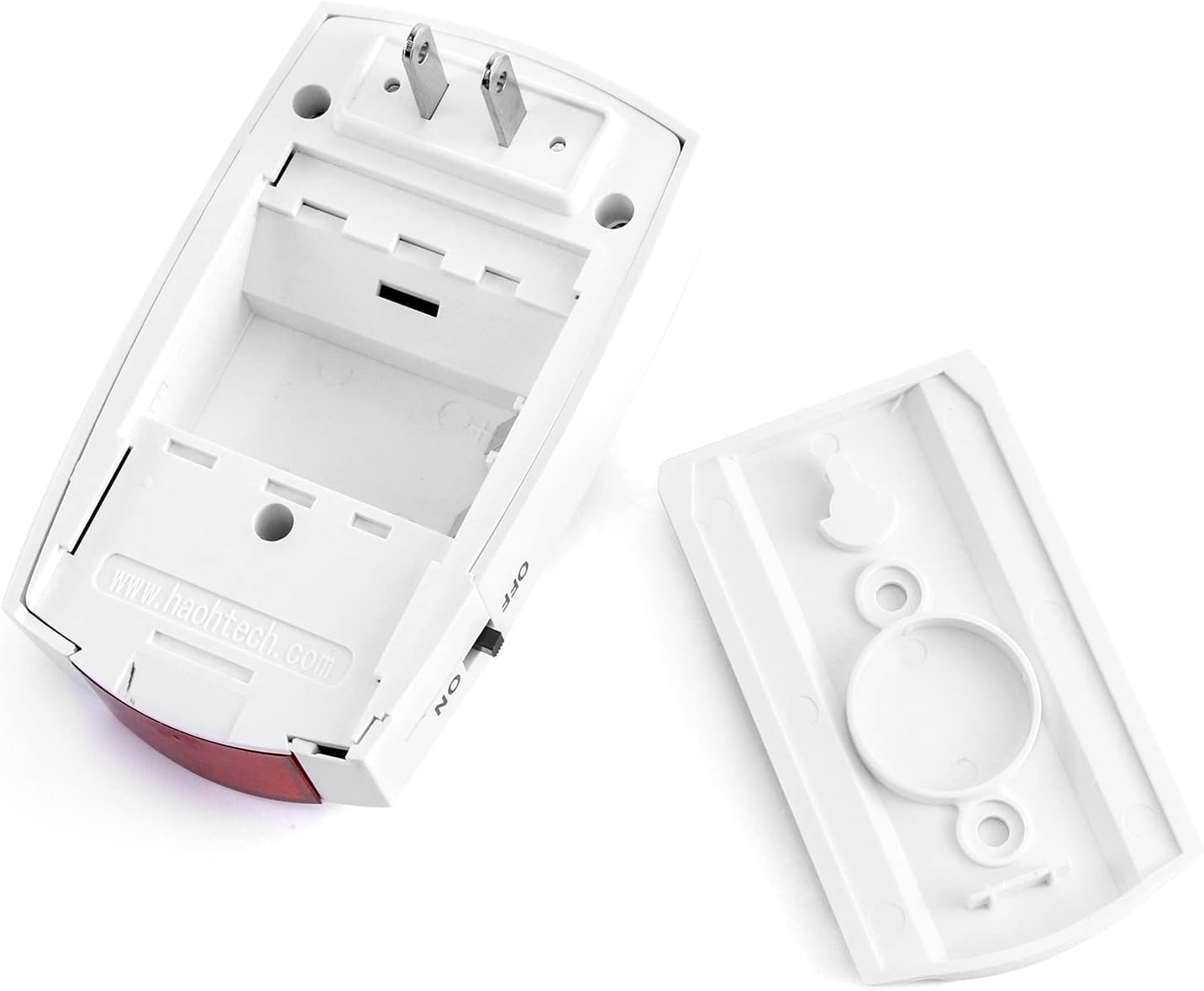 Durable Stainless Steel Power Loss Alarm – 118 dB Siren & LED Light Indicator