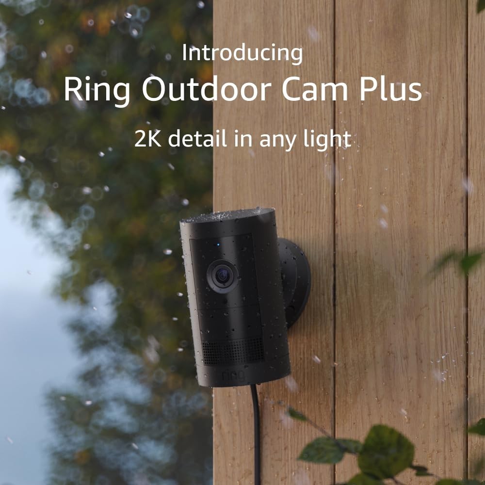 Ring Alarm 8-Piece Kit with Outdoor Cam Plus Plug-in and Ring Battery Doorbell