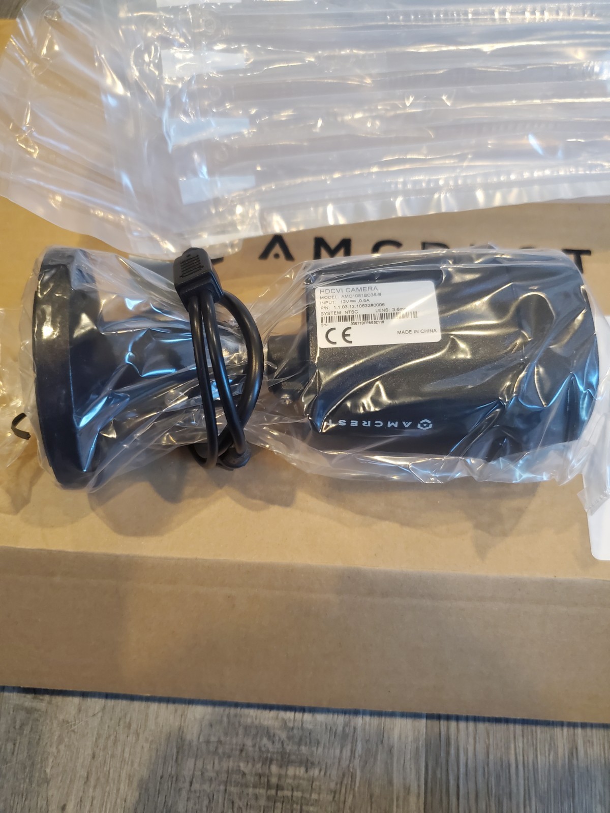 Amcrest AMDV10814-4B-B Set of 4 Bullet Video Security System OPENish PLEASE READ