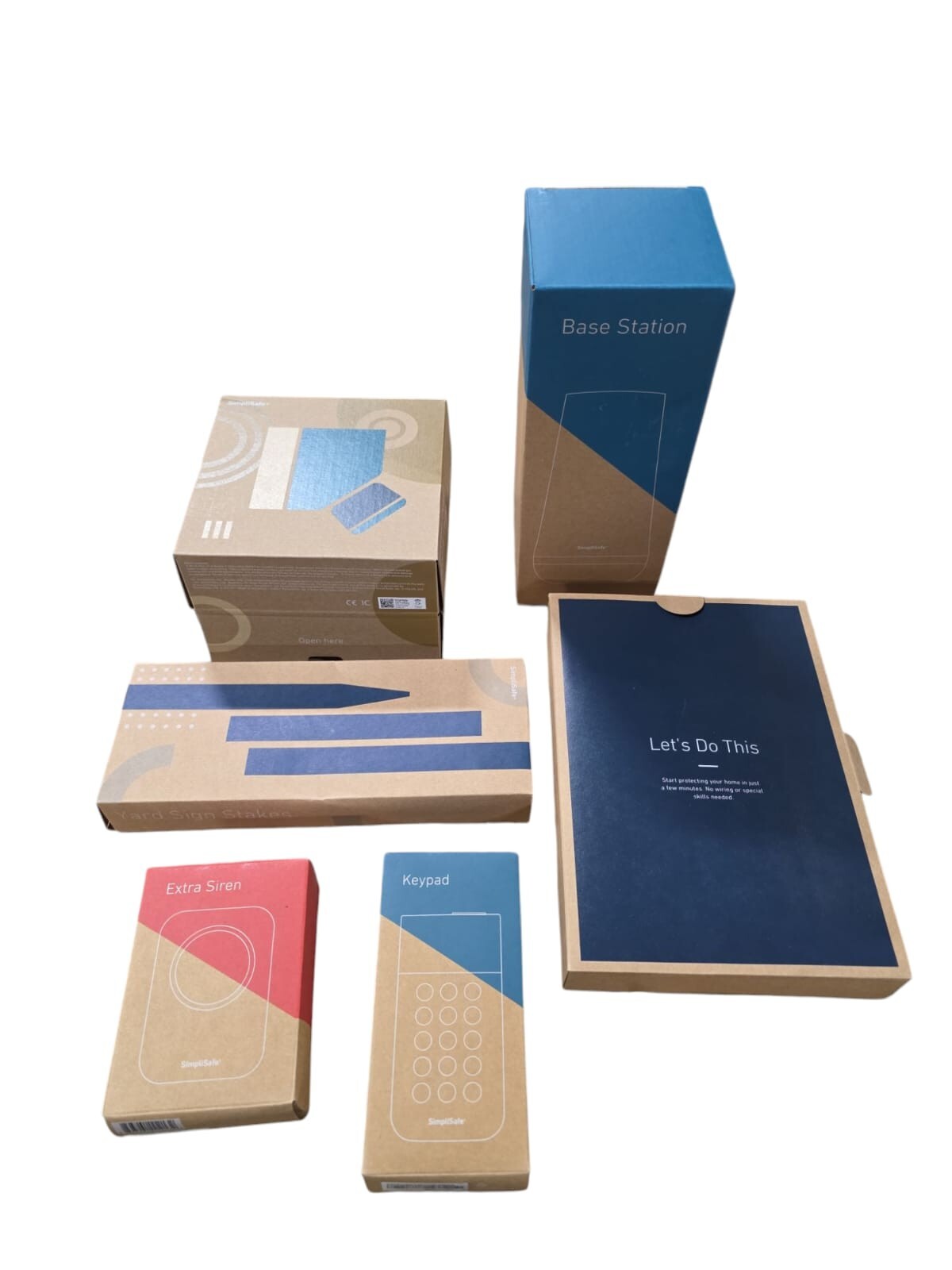 SimpliSafe Home Security System with 1 Outdoor Camera -OPEN BOX