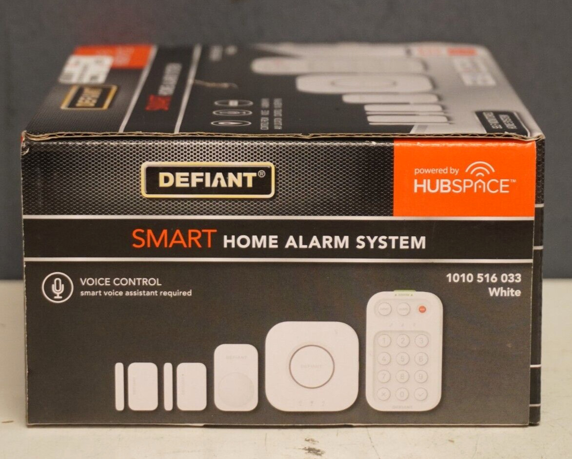 Defiant Smart Home Alarm System with WiFi and Bluetooth Powered by Hubspace