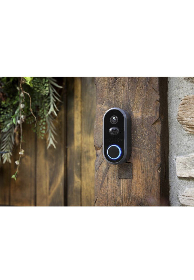 Heath Zenith Notifi Wired Wi-Fi Compatibility Smart Video Doorbell Camera