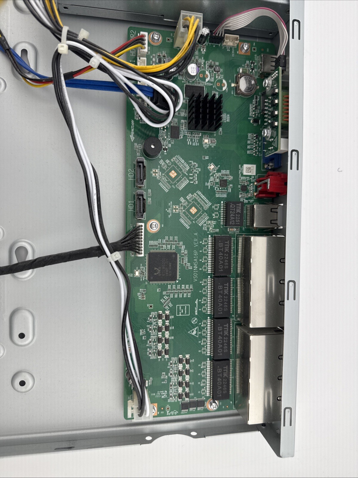 Vonnision Panoob 4K 16CH PoE NVR Network Video Recorder NTSC NVR3216-P16