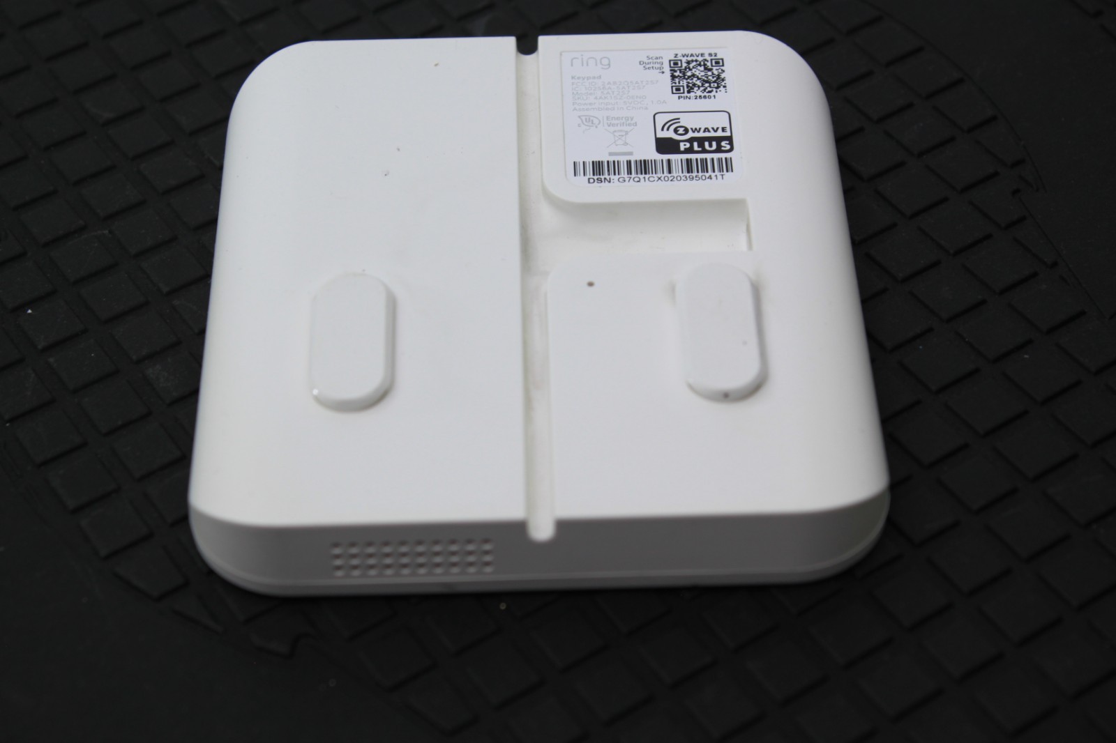 Ring Alarm Keypad 2nd Generation 5AT2S7 No Power Cable