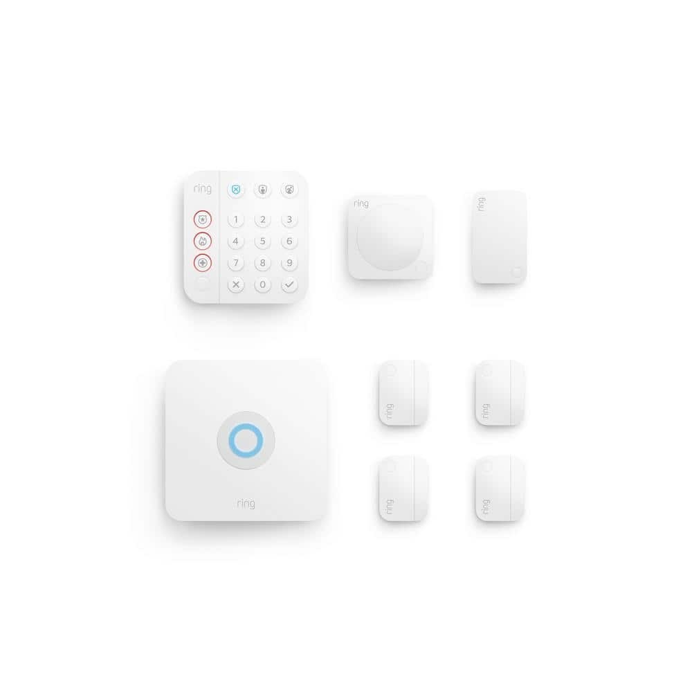 NEW – Ring Alarm 8-Piece Security Kit, 2nd Gen Home Security System