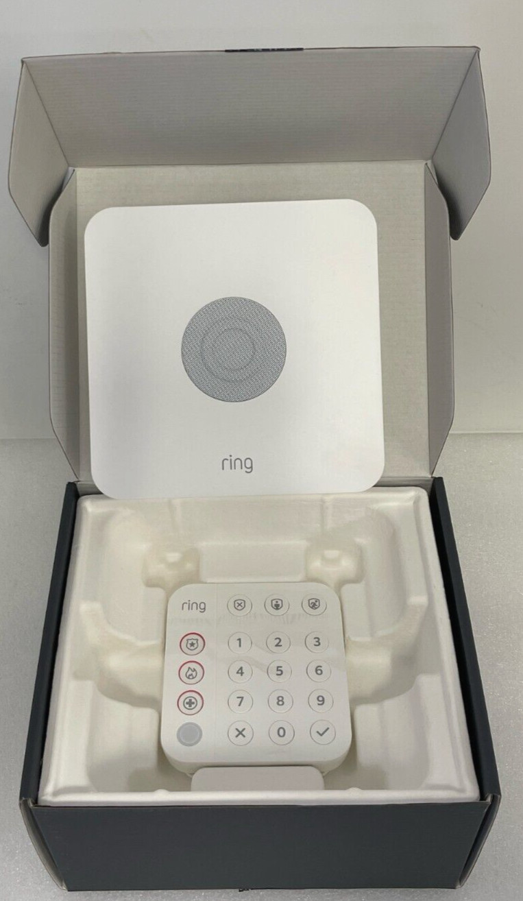 Ring Gen 2 Complete System Wireless Indoor 10 Piece Alarm Security Set, New