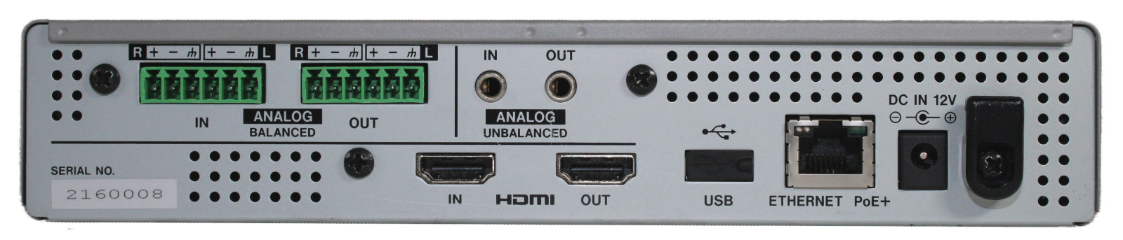 Tascam VS-R264 4K/Ultra HD AV over IP Streamer/Recorder Encoder Decoder SD USB