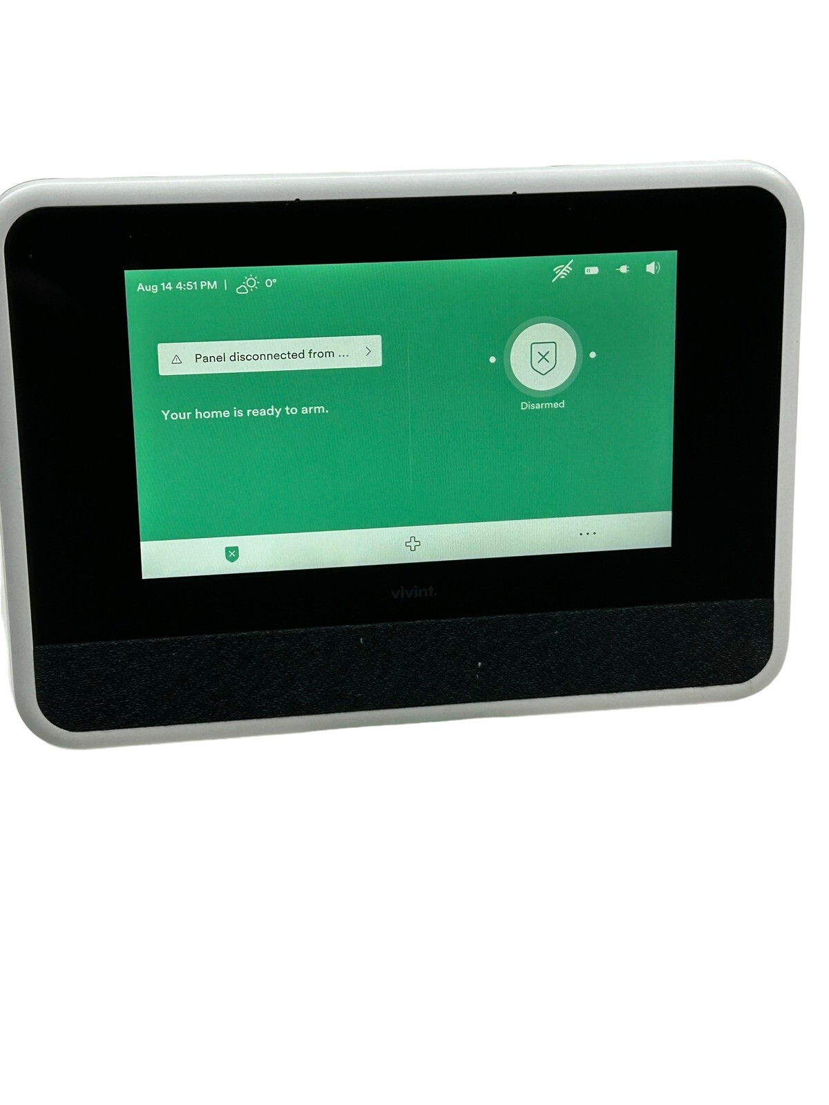 Vivint Smart Hub Control Panel Touchscreen VS-SH2000-C00 W/ Power Cord