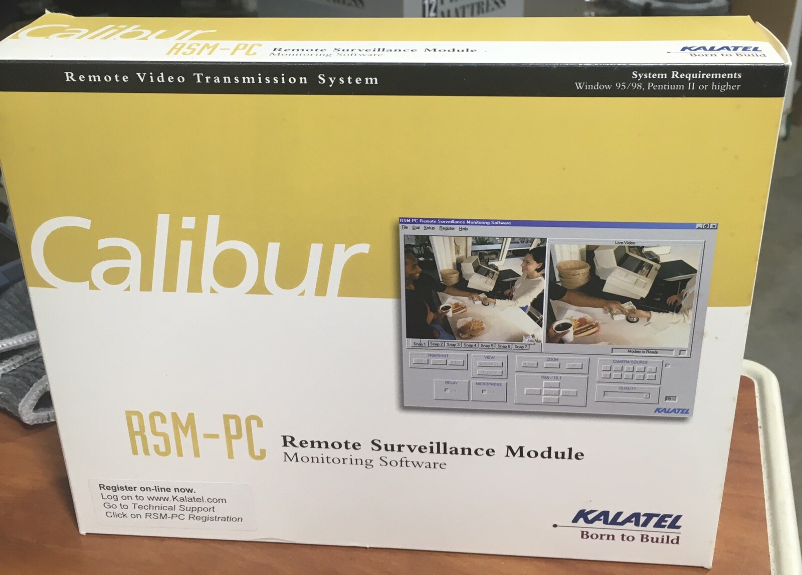 3 Calibur Kalatel Remote Surveillance Module RSM-1600/1500 Master Transceivers