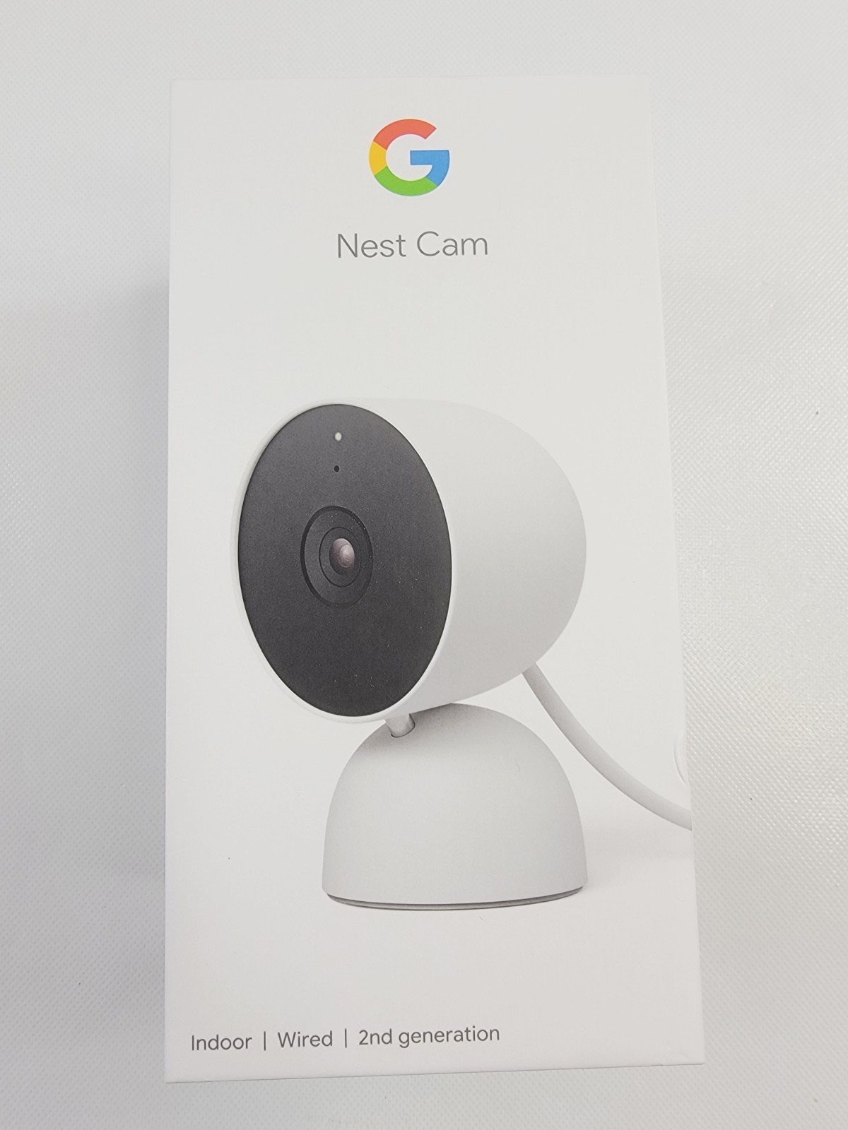 2024 Google Nest Indoor Security Cam GJQ9T 1080p Wired Wi-Fi 2nd Gen w/Box