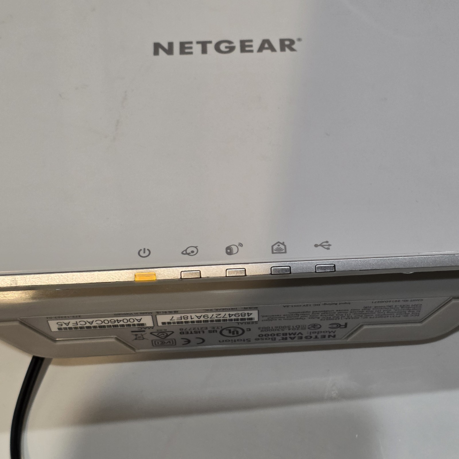 Netgear Arlo Base Station VMB3000 W/ Power Adapter