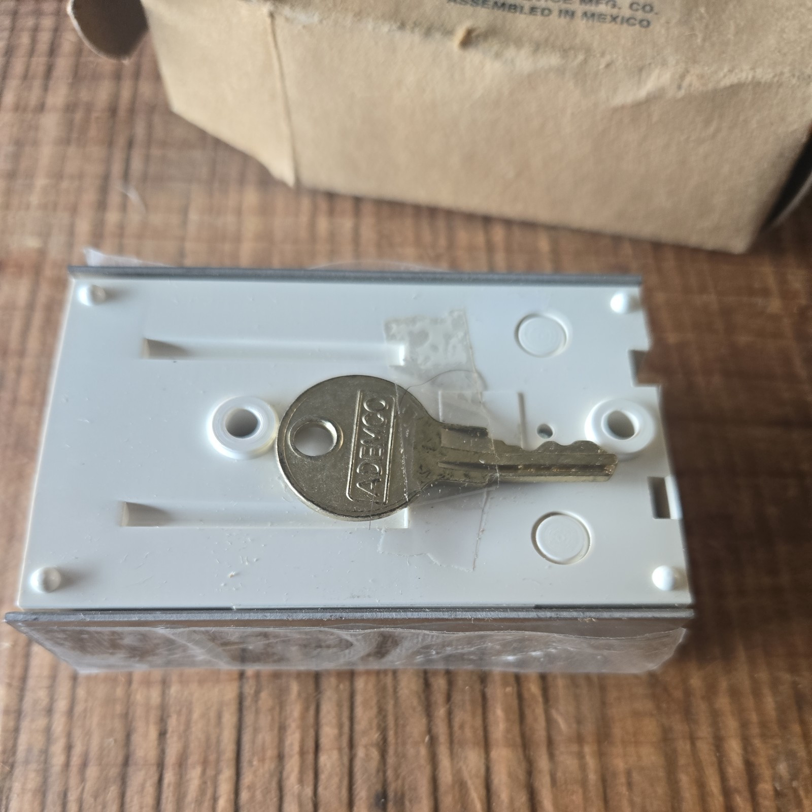 ADEMCO 269 STAINLESS STEEL HOLD-UP SWITCH Silent Security