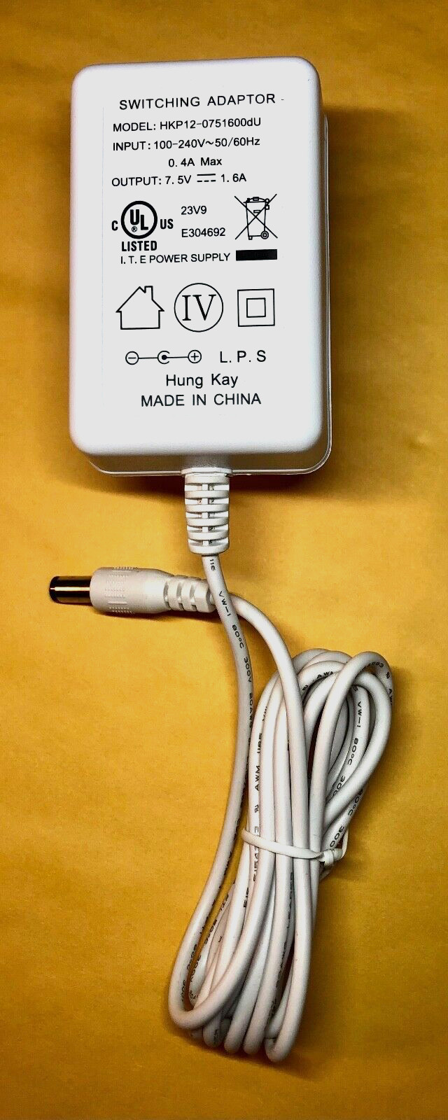 NEW Power Supply Adapter Cord for SimpliSafe Security System BS2000 Base Station