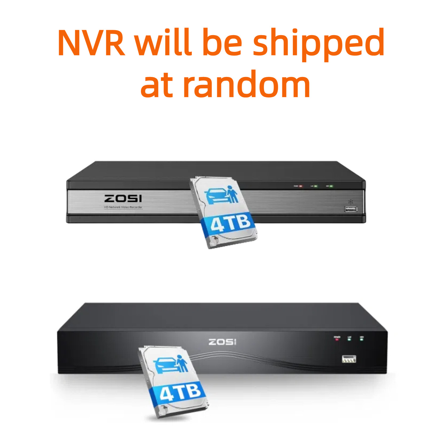 ZOSI H.265+8MP 16CH NVR 4K Home PoE IP Security Camera System CCTV IR Outdoor 4T