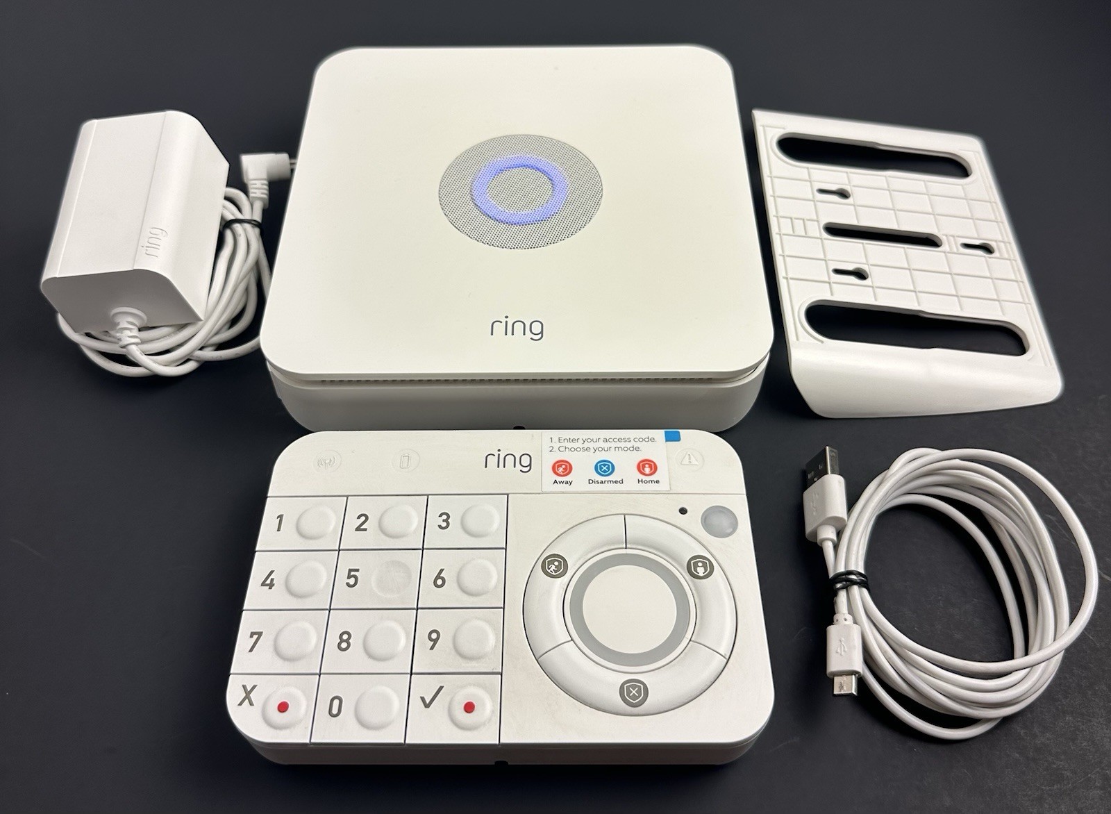 Ring Base Station US & Keypad ( Don’t Know Access Code )