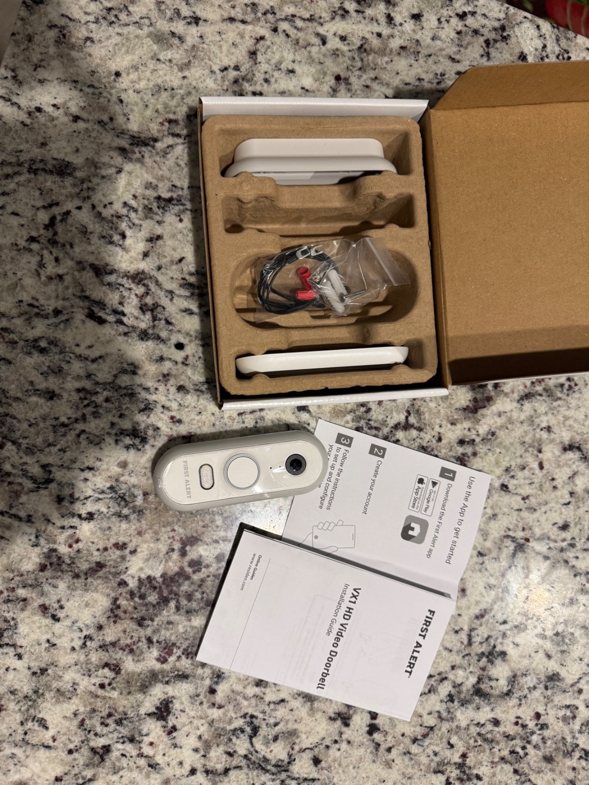 Honeywell/First Alert VX1 HD Video Doorbell