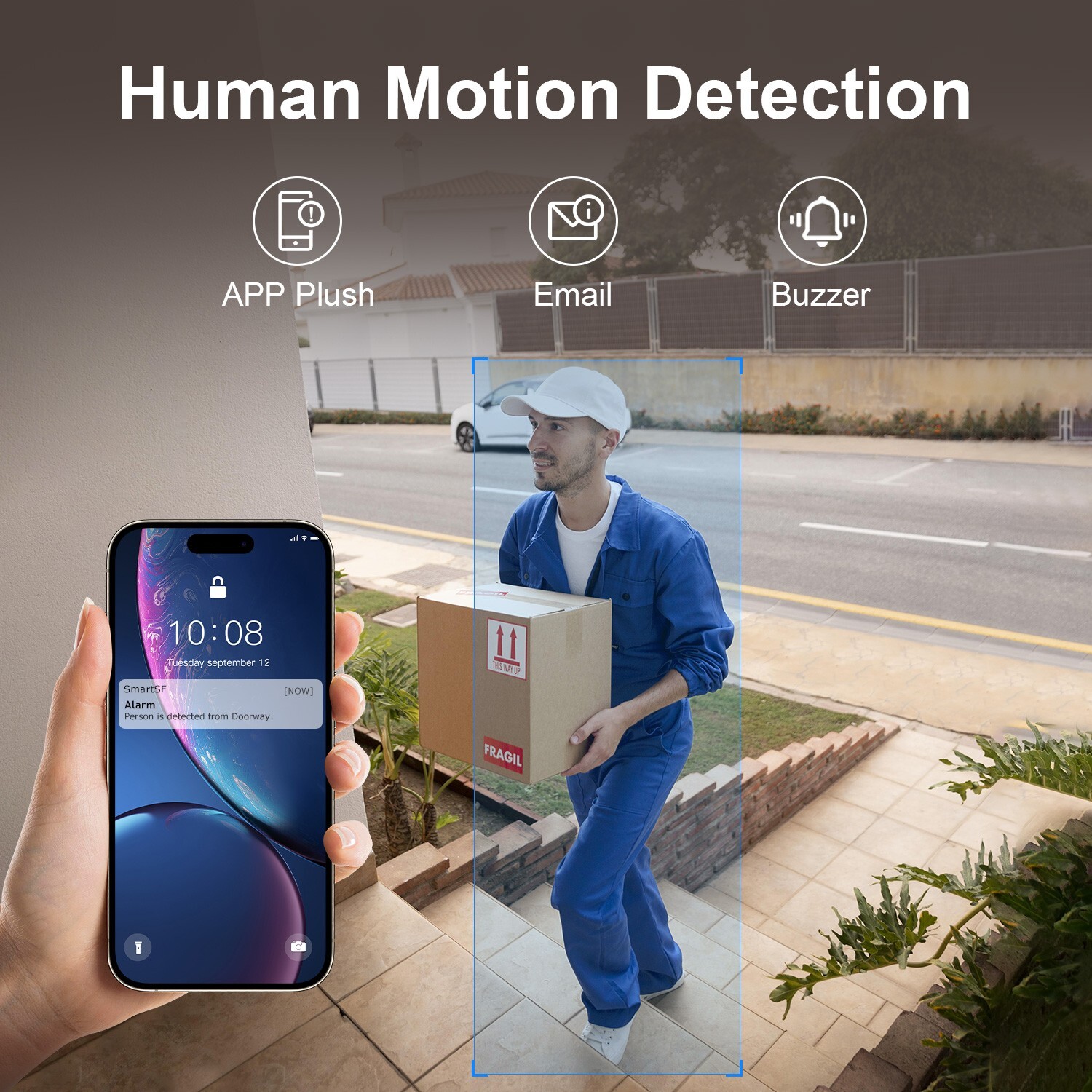 Wireless Security Camera System Outdoor Home 3MP 8CH With 1TB Hard Drive WiFi HD