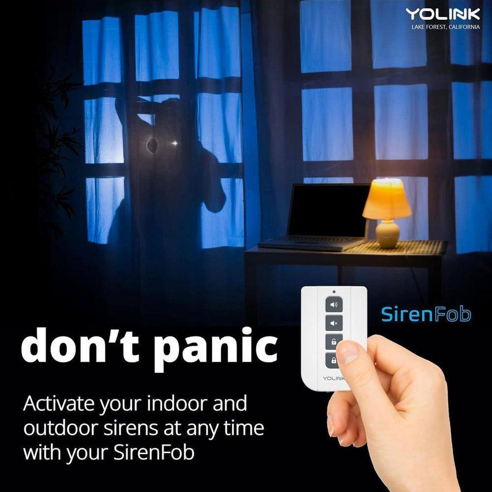 X3 Version Lora Outdoor Alarm Controller, up to 1/4 Mile Range, 110Db Siren, Bat