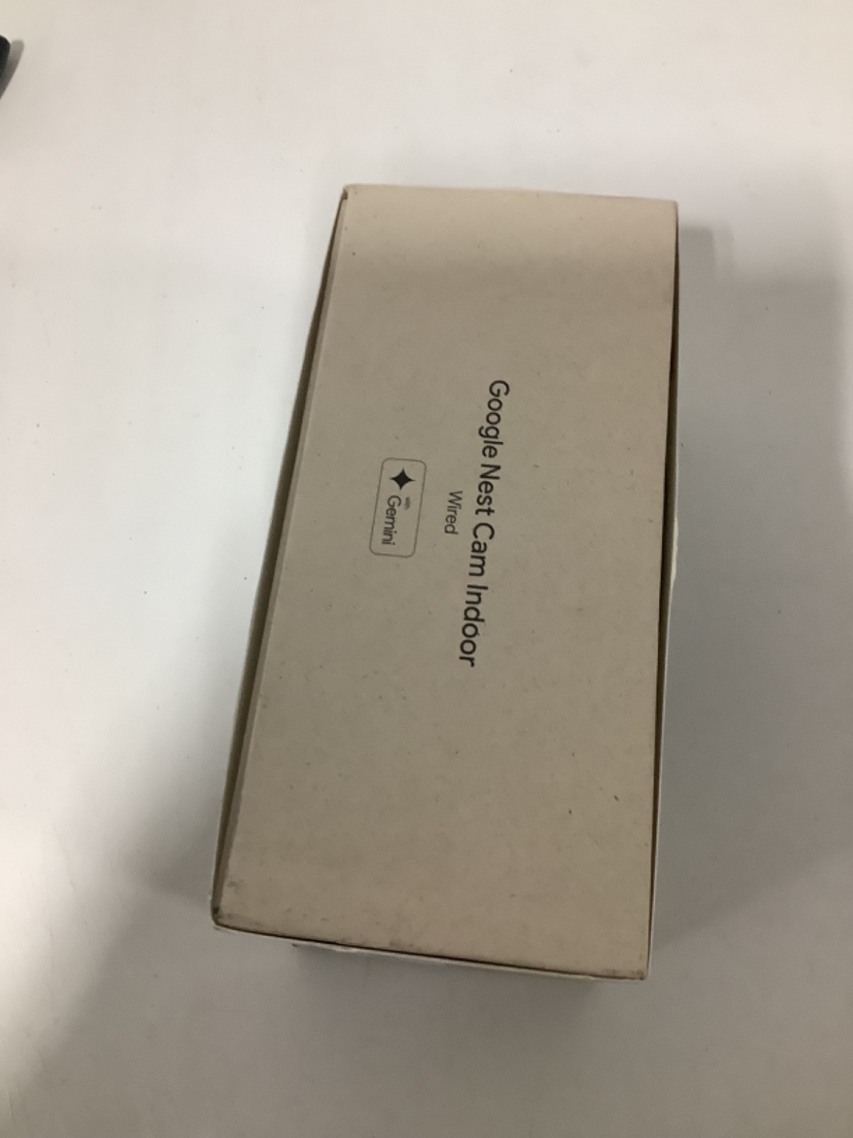 Google – Nest Cam Indoor (wired, 3rd gen) 2K Video and Gemini