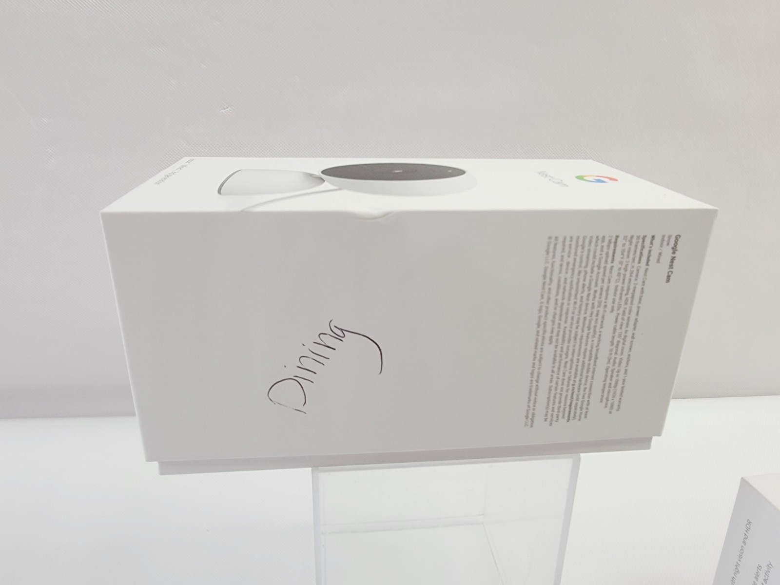 2024 Google Nest Indoor Security Cam GJQ9T 1080p Wired Wi-Fi 2nd Gen w/ Box