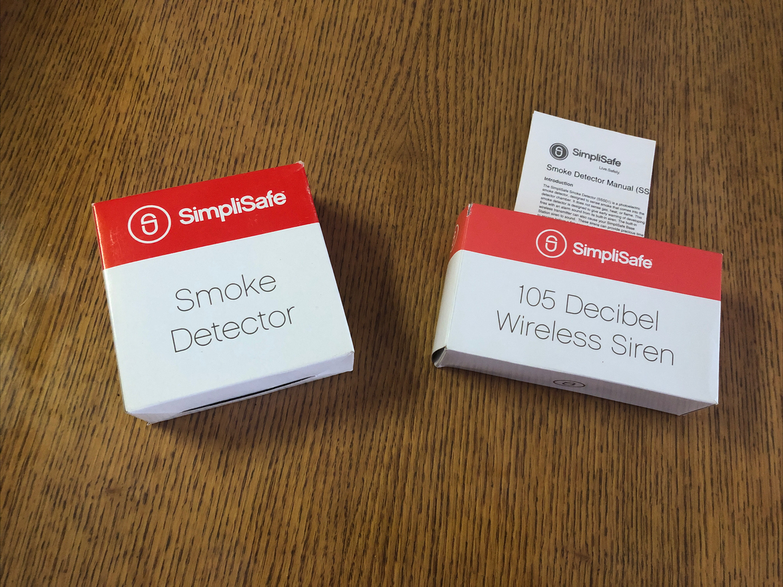 Simplisafe Security System, 7 Entry Sens. 2 Mot Sens. Fob, Keypad. Smoke, Alarm