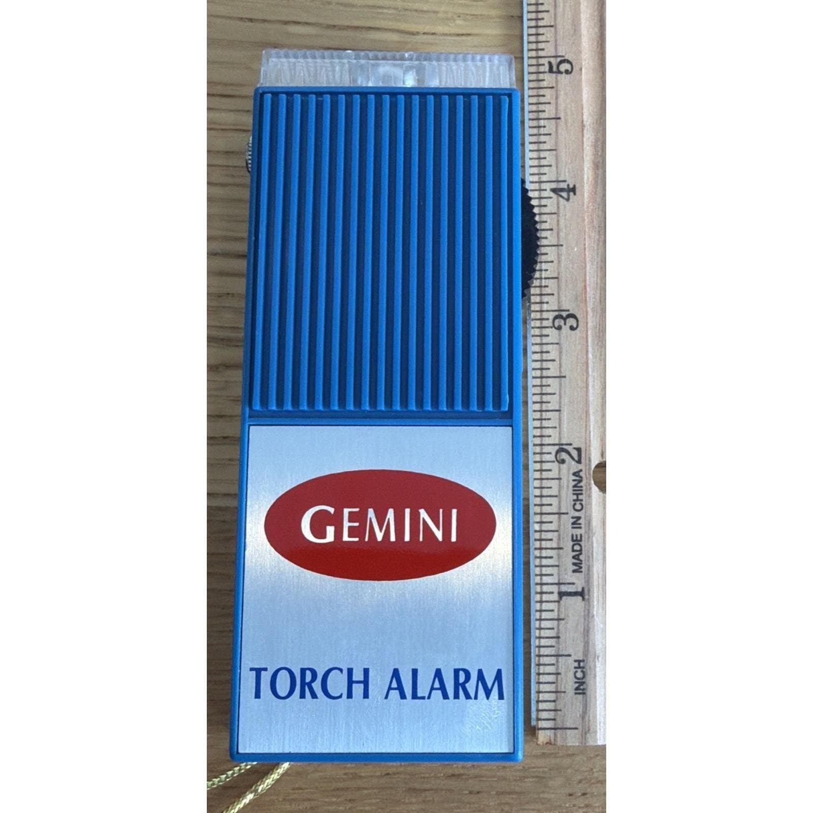 Vintage Gemini Portable Security Burglar Alarm; Personal Alarm; & Security Light