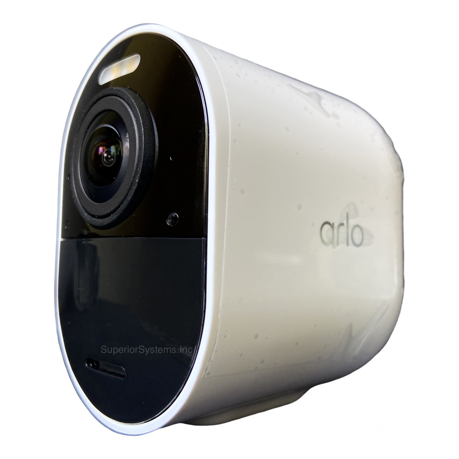 Arlo Ultra 2 White Wireless Add On 4K Security Camera with Color Night Vision