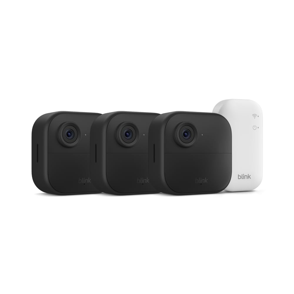 Affordable 3-Camera Outdoor Security System – Long Battery Life & Motion Alerts