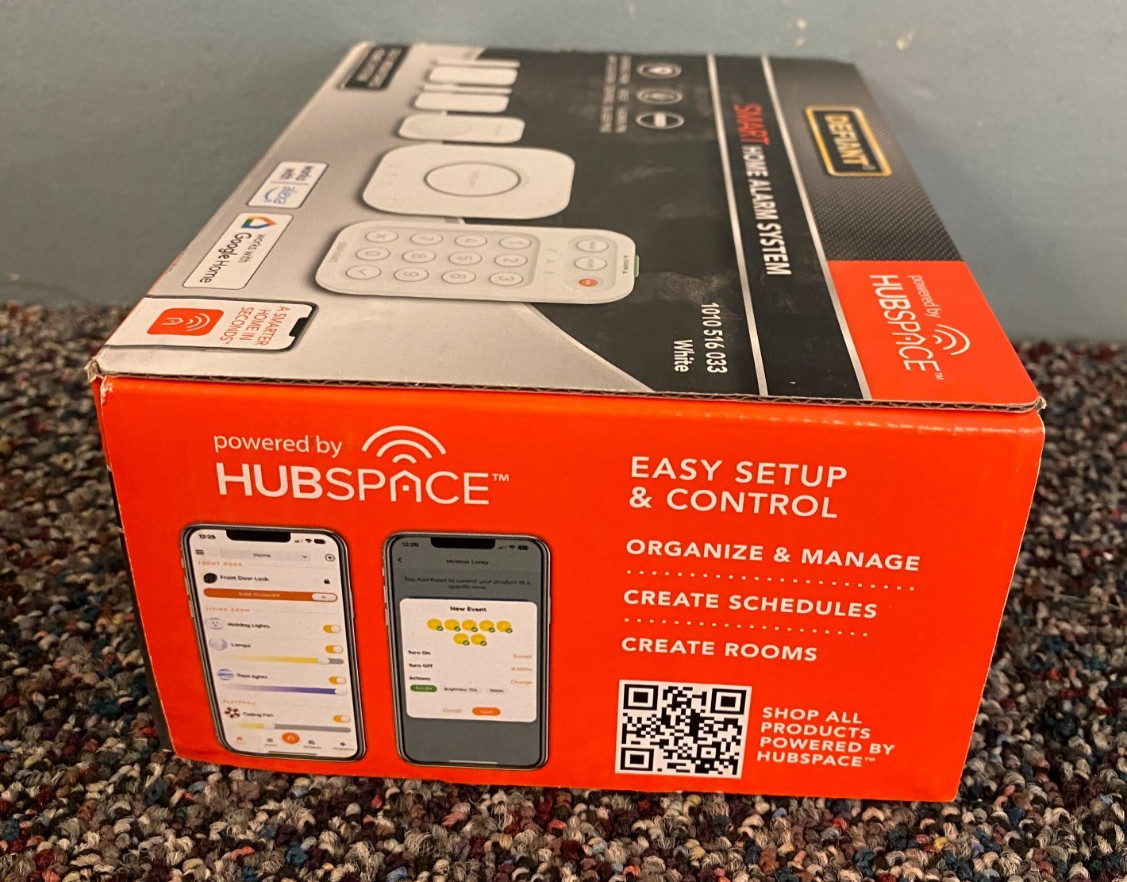 Defiant Smart Home Alarm System Powered by Hubspace
