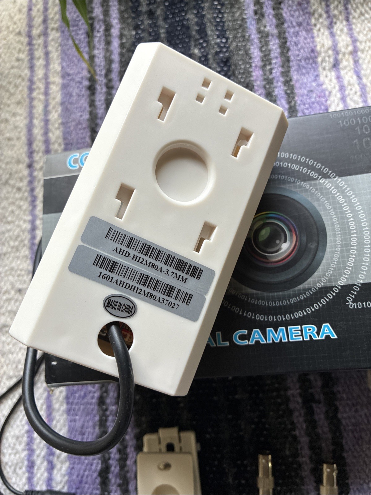Security Camera Titanium, COAX, Motion Detector Camera. **Not tested**