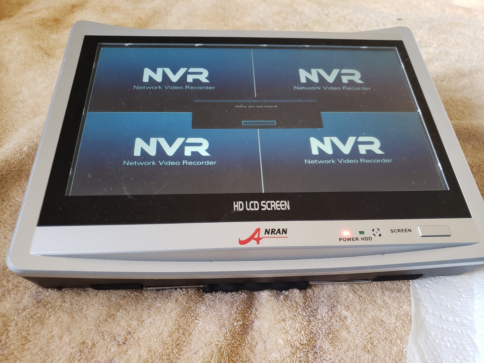ANRAN WIRELESS NVR 11 1/2″ MONITOR,