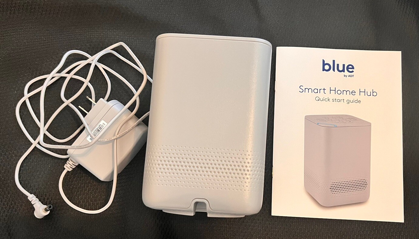 Blue by ADT Smart Home Hub White S40LR0-01-PG. NEW. Open Box